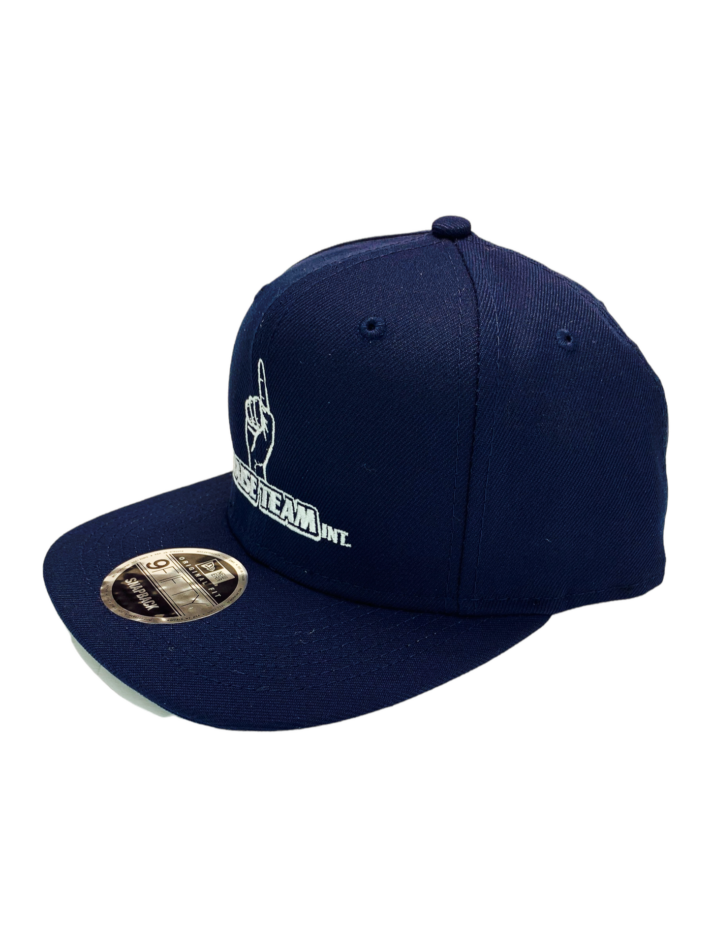 John 3:16 New Era Embroidered Navy & White Flat Bill Snapback Cap