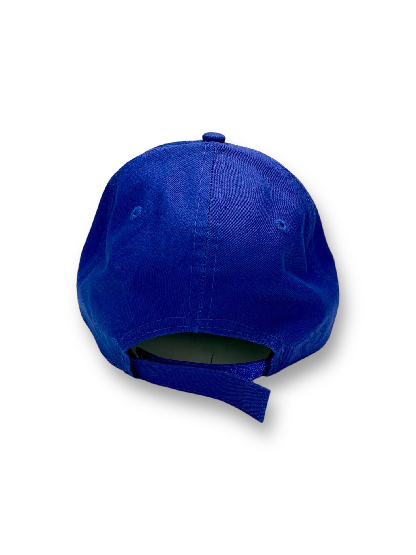 Everybody -Vs- Satan  New Era Royal Blue & White Structured Cap