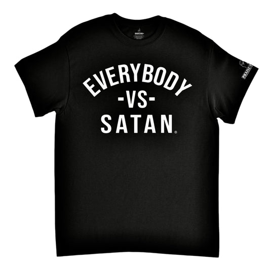 Everybody-Vs-Satan Black & White Unisex T-Shirt