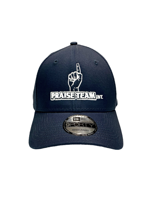 John 3:16 New Era Embroidered  Navy & White Structured Cap