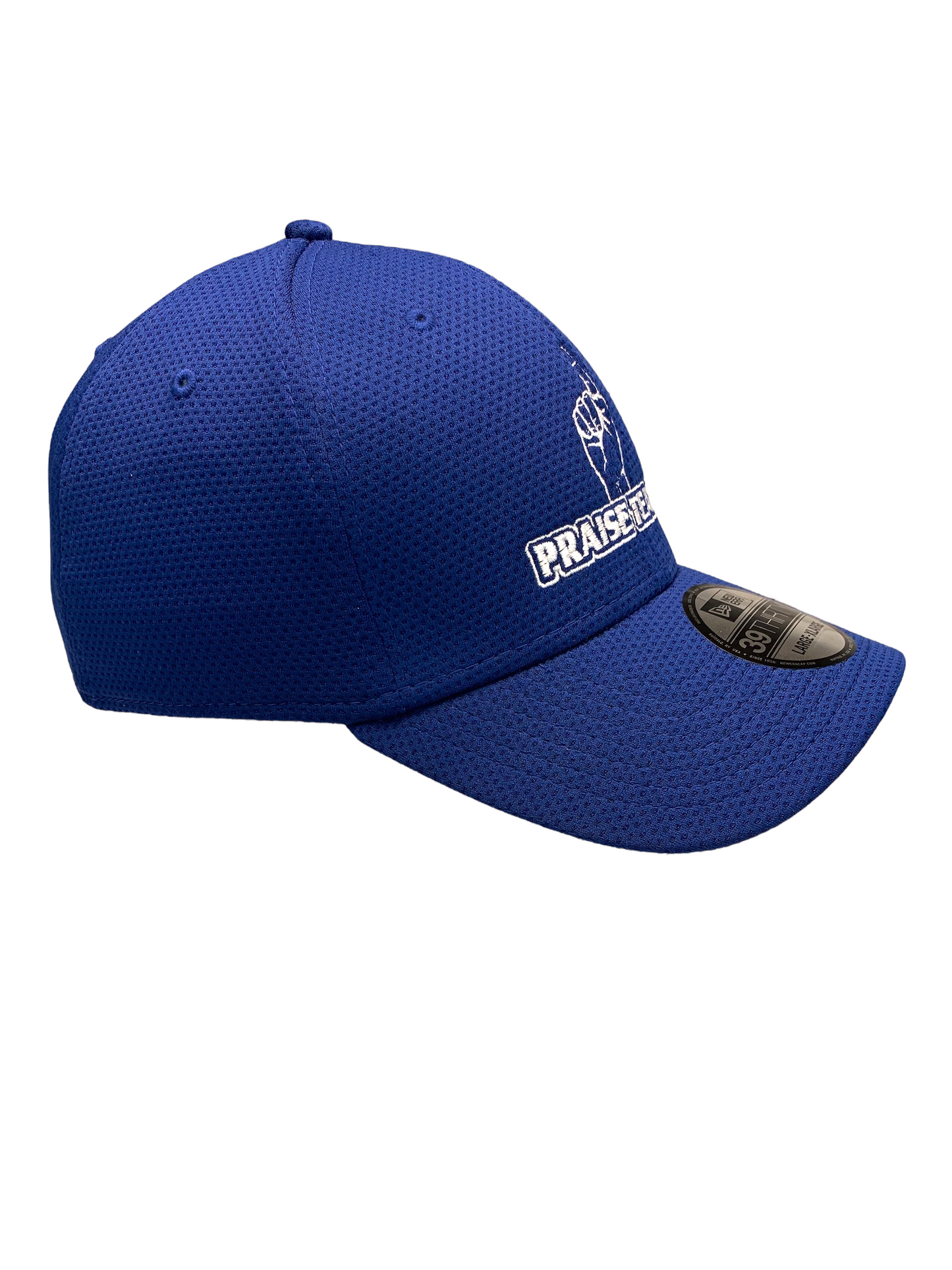 John 3:16 New Era Embroidered Royal Blue & White  Stretch Fit Cap