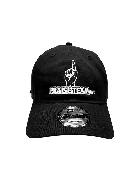 John 3:16 New Era Embroidered Black & White Unstructured Cap