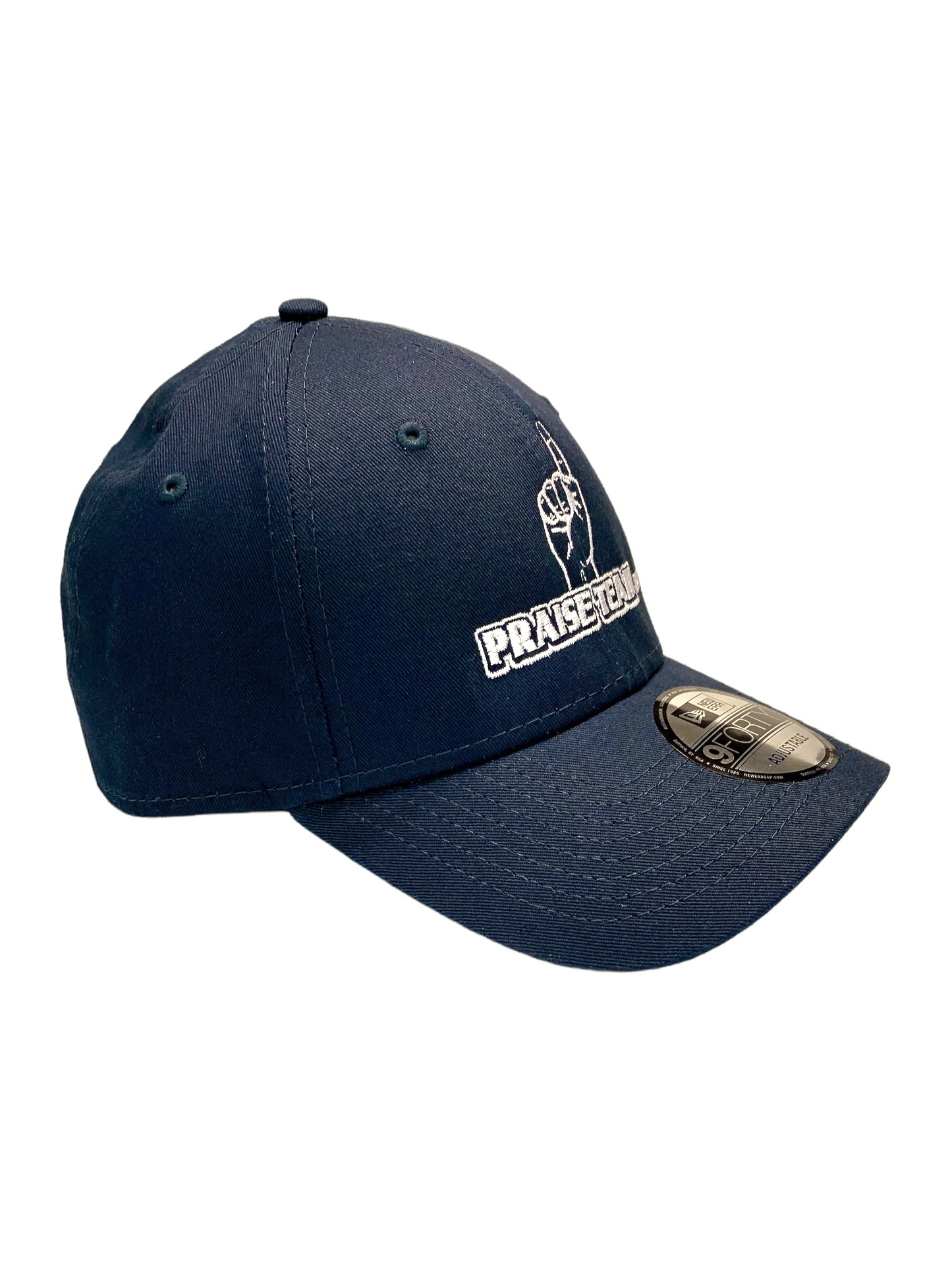 John 3:16 New Era Embroidered  Navy & White Structured Cap