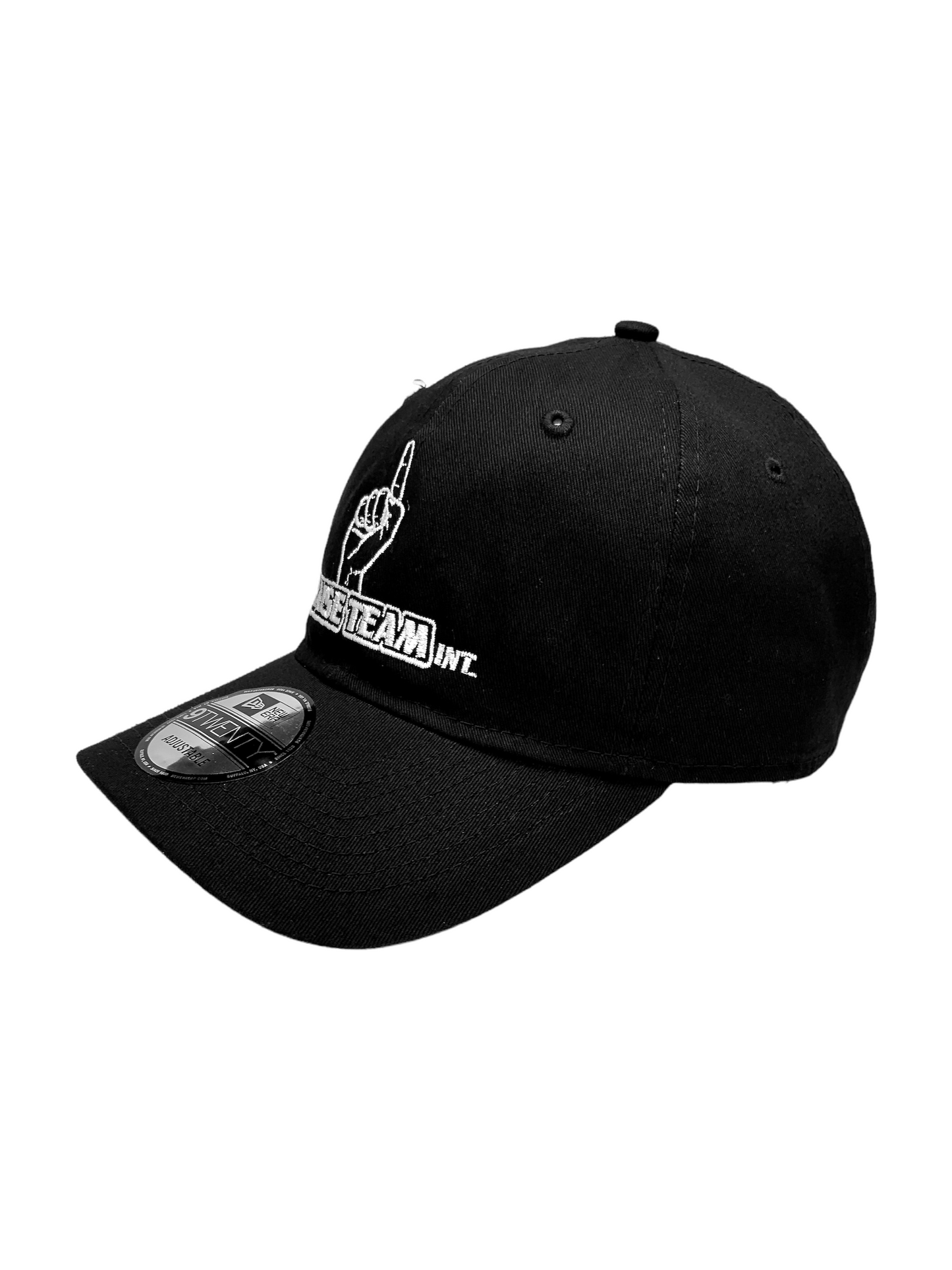 John 3:16 New Era Embroidered Black & White Unstructured Cap