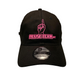 John 3:16 New Era Embroidered  Black & Pink Unstructured Cap