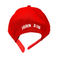 John 3:16 New Era Embroidered Red & White Flat Bill Snapback Cap