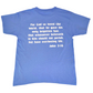 John 3:16 Carolina Blue & White Youth Tee