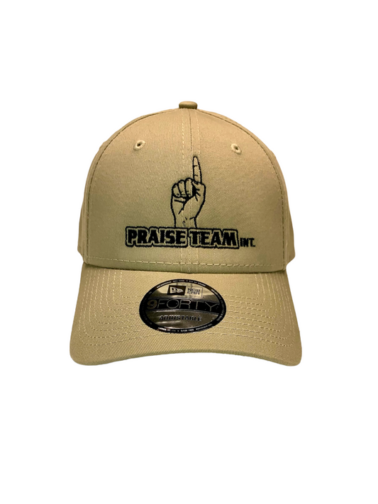 John 3:16 New Era  Embroidered Khaki & Black Structured Cap